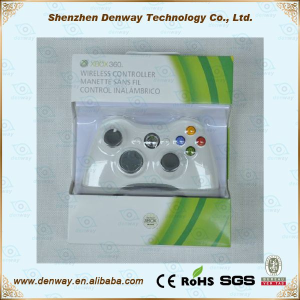 White Wireless controller for xbox360